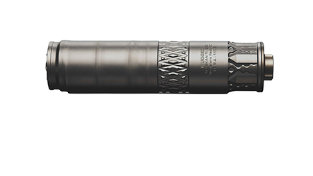 [850044499113] Rugged Suppressors AK360TI Alaskan360 TI 36 Cal 1.60" Diameter, Rated Up to 338 Lapua, 130.80 dB (308 Win), Black Stainless Steel, 5/8"-24 tpi Direct Thread Mount Included