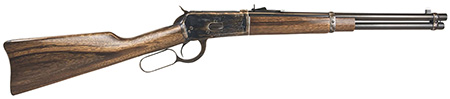 [8053670710542] Chiappa Firearms 920335 1892 Trapper Carbine 357 Mag 8+1 16" Blued Barrel, Color Case Hardened Rec, Oiled Walnut Stock, Adjustable Sight
