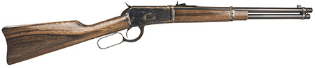 [8053670710566] Chiappa Firearms 920337 1892 Trapper Carbine 44 Mag 8+1 16" Blued Barrel, Color Case Hardened Rec, Oiled Walnut Stock, Adjustable Sight