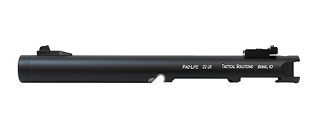 [879971008069] Tactical Solutions PLIV6TEMBNF Pac-Lite Barrel  &  Receiver 22 LR 6" Threaded Black Anodized Fits Ruger 22/45/Mark IV/Mark II/Mark IV 22/45
