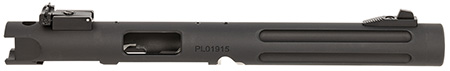 [879971008052] Tactical Solutions PLIV6TEMBRF Pac-Lite Barrel  &  Receiver 22 LR 6" Fluted Threaded Black Anodized Chrome Moly Steel, Fits Ruger 22/45/Mark IV/Mark IV 22/45