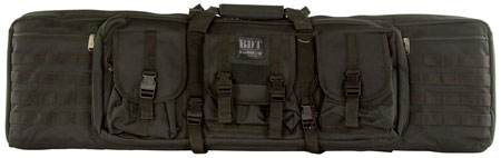 [672352010473] Bulldog BDT4037B BDT Tactical Single 37" Black Nylon, 3 Accessory Pockets, Deluxe Padded Backstraps, Lockable Zippers, Padded Internal Divider