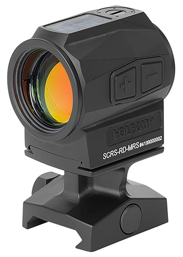 [810047072881] Holosun SCRSRDMRS SCRS  Black Anodized 1 x 20 mm 2 MOA Red Dot/65 MOA Circle Multi Reticle