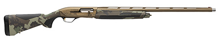 [023614857464] Browning 011764204 Maxus II Wicked Wing 12 Gauge 3.5" 4+1 (2.75") 28", Burnt Bronze Barrel/Rec, Woodland Camo Furniture with Rubber Overmolded Grip Panels, Fiber Optic Sight