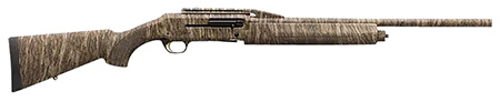 [023614853077] Browning 011433321 Silver Rifled Deer 12 Gauge 22" 3" 4+1 (2.75"), Mossy Oak Bottomland, Synthetic Furniture, Optic Mount