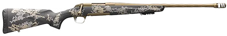 [023614856160] Browning 035582229 X-Bolt Mountain Pro Burnt Bronze SPR 300 Win Mag 3+1 22" Fluted, Burnt Bronze Cerakote Barrel/Rec, Carbon Fiber Stock With Accent Graphics, Recoil Hawg Muzzle Brake
