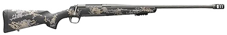 [023614856269] Browning 035583299 X-Bolt Mountain Pro SPR 6.8 Western 3+1 20" Steel Fluted Sporter Barrel, Tungsten Gray Cerakote Steel Receiver, Accent Graphic Black/ Carbon Fiber Stock, Right Hand