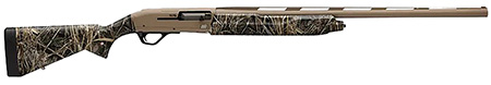 [048702024092] Winchester Repeating Arms 511304292 SX4 Hybrid Hunter 12 Gauge 3.5" 4+1 (2.75") 28", FDE Cerakote Barrel/Rec, Realtree Max-7 Furniture, TruGlo Fiber Optic Sight