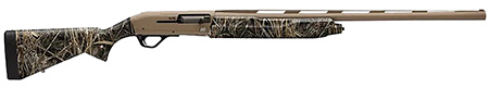 [048702024061] Winchester Repeating Arms 511304391 SX4 Hybrid Hunter 12 Gauge 3" 4+1 (2.75") 26", FDE Cerakote Barrel/Rec, Realtree Max-7 Furniture, TruGlo Fiber Optic Sight