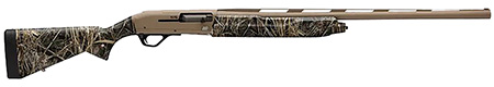 [048702024078] Winchester Repeating Arms 511304392 SX4 Hybrid Hunter 12 Gauge 3" 4+1 (2.75") 28", FDE Cerakote Barrel/Rec, Realtree Max-7 Furniture, TruGlo Fiber Optic Sight