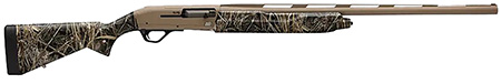 [048702024115] Winchester Repeating Arms 511304692 SX4 Hybrid Hunter 20 Gauge 3" 4+1 (2.75") 28", FDE Cerakote Barrel/Rec, Realtree Max-7 Furniture, TruGlo Fiber Optic Sight