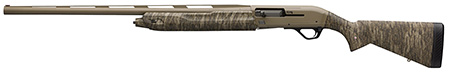 [048702025976] Winchester Repeating Arms 511311292 SX4 Hybrid Hunter 12 Gauge 3.5" 4+1 2.75" 28", FDE Cerakote Barrel/Rec, Mossy Oak Bottomland Furniture, TruGlo Fiber Optic Sight Left Hand