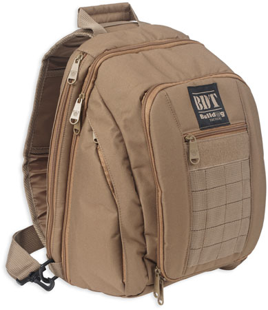 [672352010695] Bulldog BDT408T BDT Tactical Sling Pack Small Nylon w/ Tan Finish