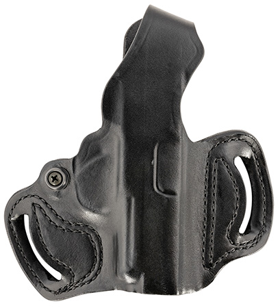 [792695347972] DeSantis Gunhide 085BA8JZ0 Thumb Break Mini Slide OWB Black Leather Belt Slide Fits Sig P365 Belt 1.75" Wide Right Hand