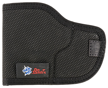 [792695365099] DeSantis Gunhide N38BJ6RZ0 Nemesis  Pocket Black Rubberized Fabric Fits Springfield Hellcat/OSP/Mossberg MC1sc/Naroh N1 Ambidextrous