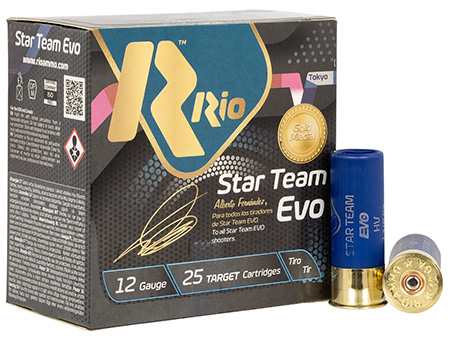 [8435101635424] Rio Ammunition ST32HV8 Star Team EVO High Velocity 12 Gauge 2.75" 1 1/8 oz 8 Shot 25 Per Box/ 10 Cs