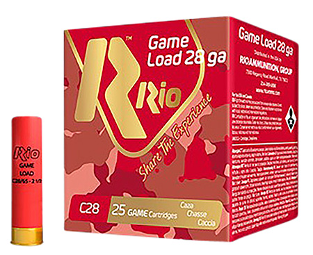 [8435101621861] Rio Ammunition RCHV2875 Game Load Heavy Field 28Gauge 2.75" 1oz 7.5Shot 25 Per Box/10 Case