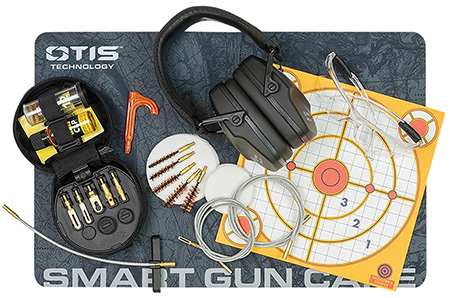 [014895013663] Otis GFNSB1 Shooting Bundle  Includes Otis Tactical Cleaning Kit .17 Cal-12 Gauge/Eye Protection/Ear Protection/Cleaning Matt