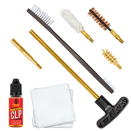 [014895008065] Otis FGSRS45 .45 Cal Cleaning Kit For Pistol .45 Cal Black Compact Soft Pack Case