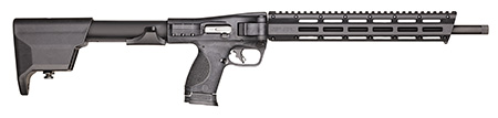 [022188892512] Smith  &  Wesson 12575 M & P FPC  9mm Luger 17+1/23+1 (3) 16.25" Steel Barrel, Black Anodized Receiver, Adjustable Black Stock, M-LOK Slots w/Picatinny Style Rail Black Polymer Grip