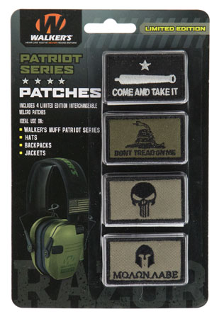[888151014356] Walkers GXPPATKIT Patriot Muff Patch Kit Come  &  Take It Version Velcro