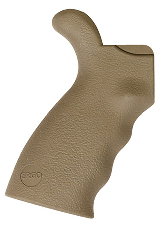 [874748004626] Ergo 4010DE Ergo 2  Made of Suregrip Rubber With Dark Earth Textured Finish for AR-15, AR-10