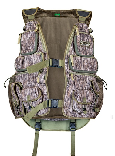[010135657246] Primos 65724 Will Primos Turkey Vest Large Mossy Oak Original BottomLand Polyester