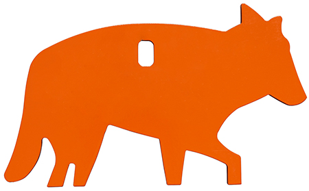[076683002327] Champion Targets 44917C Impact Steel Coyote Target Rimfire Orange