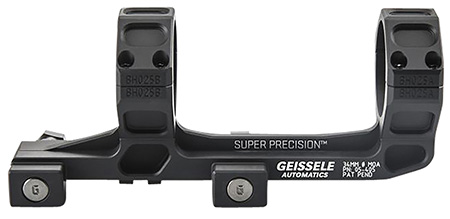 [817953020289] Geissele Automatics  AR15 Super Precision Scope Mount/Ring Combo Black Anodized