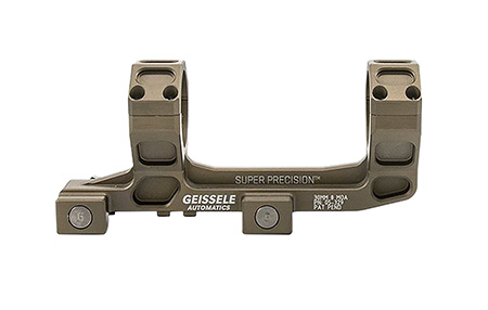 [817953022078] Geissele Automatics  Super Precision Scope Mount (Vortex 1-6) Scope Mount/Ring Combo Desert Dirt Color Anodized