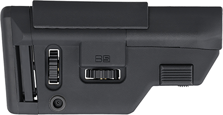 [814927022201] B5 Systems  Precision  Black Synthetic Adjustable with Cheek Riser Fits AR-Platform