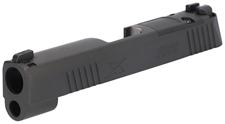 [798681665372] Sig Sauer 8900986 P365XL Slide Assembly Fits Sig P365XL 9mm Luger Black Nitride Stainless Steel Optic Cut/Serrated Slide XRAY3 Sights