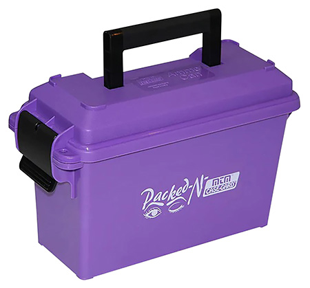 [026057363158] MTM Case-Gard AC30T25 Ammo Can Tall 30 Cal Purple Polypropylene