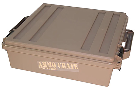 [026057362557] MTM Case-Gard ACR572 Ammo Crate Utility Box Dark Earth Polypropylene