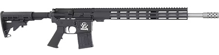 [702458691228] Great Lakes Firearms  AR-15  450 Bushmaster 5+1 18" Stainless Barrel, Black Rec, A2 Grip, Carbine Stock, Compensator