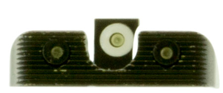 [788130023822] TruGlo TG231B1W Tritium Pro  Black | Green Tritium White Outline Front Sight Green Tritium Rear Sight