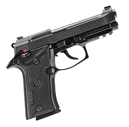 [082442969428] Beretta USA J80XBLK10 80X Cheetah 380 ACP 10+1 3.90" Black Inox Steel Barrel, Black Optic Ready/Serrated Steel Slide, OD Green Polymer Frame w/Beavertail  &  Picatinny Rail