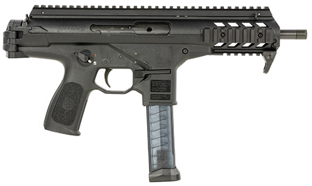 [082442971636] Beretta USA JPMXSBLK30 PMXs  9mm Luger 30+1 (2) 6.90" Threaded Barrel, Black, QD End Plate, Picatinny Handguard, Ambidextrous Controls