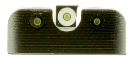 [788130023952] TruGlo TG231H1W Tritium Pro  Black | Green Tritium White Outline Front Sight Green Tritium Rear Sight