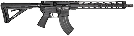 [810035755529] Diamondback DB1718O001 DB15  7.62x39mm 28+1 16", Black, Carbon Lower, Magpul CTR Stock, Magpul K2 Grip, Flash Hider