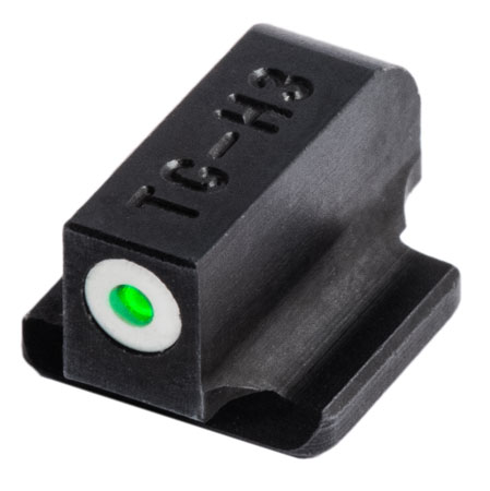 [788130023891] TruGlo TG231R2W Tritium Pro  Black | Green Tritium White Outline Front Sight Green Tritium Rear Sight