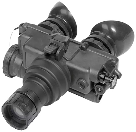 [810027778147] AGM Global Vision 12PV7123284111 PVS-7 3AW1 Night Vision Goggles Black 1x 27mm, Generation 3 White Phosphor Level 1, 64-72 Ip/mm Resolution White Filter