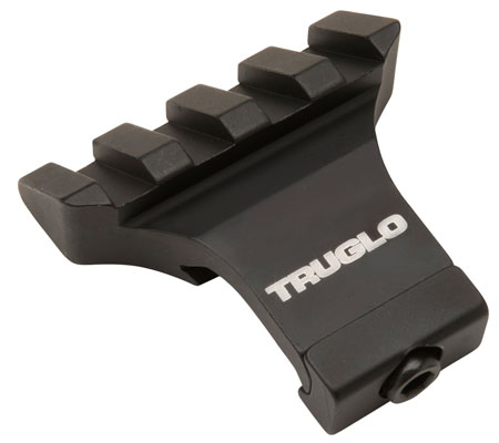 [788130024379] TruGlo TG8975B 45 Degree Offset Picatinny Rail Mount  Black Anodized