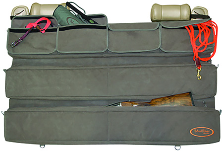 [617867116326] Mud River 18500 Truck Seat Organizer  Brown Nylon/Poly Pique