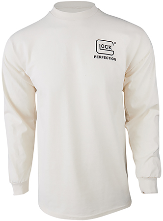[764503055874] Glock AP96072 Born In Austria  Tan Pre-Shrunk Cotton Long Sleeve Medium