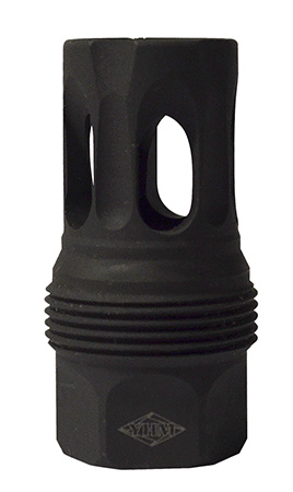 [841812101840] Yankee Hill 444524B sRx Q.D. Flash Hider Short Black Phosphate Steel with 11/16"-24 tpi for sRx Adapters