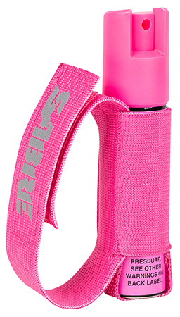 [023063152363] Sabre P22JPK02 The Runner  Pepper Gel 35 Bursts Range 12 ft Pink Features Adjustable Strap