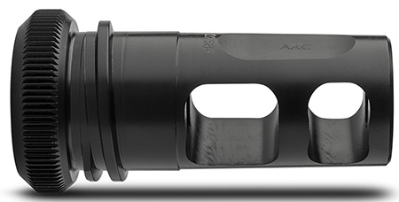 [850036491163] ADVANCED ARMAMENT COMPANY 64133 Blackout Muzzle Brake 30 Cal 5/8"-24 tpi, Black Steel, for AAC MK13-SD Suppressors