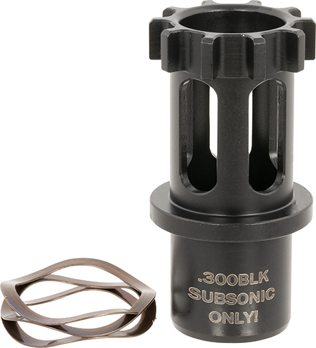 [850036491033] ADVANCED ARMAMENT COMPANY 64744 Direct Thread Adapter  300 Blackout (Subsonic Only), 5/8"-24 tpi, for AAC Ti-Rant 45 Suppressor
