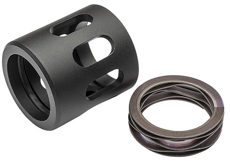 [850036491361] ADVANCED ARMAMENT COMPANY 64747 Fixed Barrel Spacer  Black